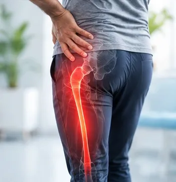 Nerve pain running from the lower back down the leg